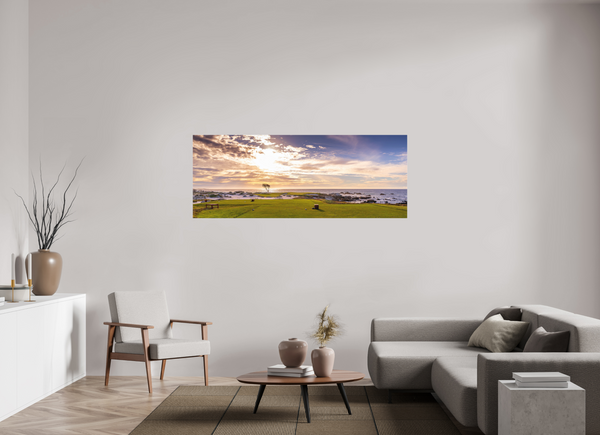 Ocean Green on the Peninsula - Wide-Angle Print