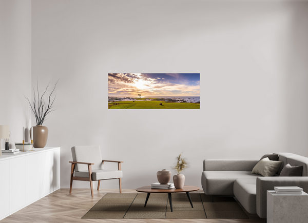 Ocean Green on the Peninsula - Wide-Angle Print