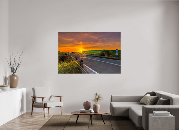 Sunset in Tuscany