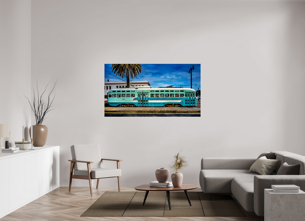 Street Car in San Francisco - Large Print