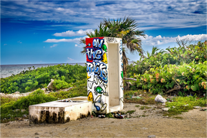 Phone Booth Graffiti