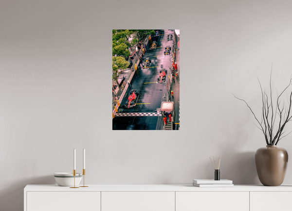 Starting Grid at 2022 Monaco GP