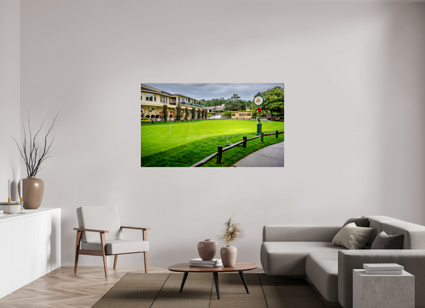 Practice Green at Pebble - Large Print