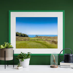 Stunning view of Arcadia Bluffs on the Shores of Lake Michigan, showcasing the beautiful Bluffs Course.