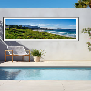 Stunning view of Carmel-by-the-Sea beach, perfect for your decor, showcasing California's coastal beauty.
