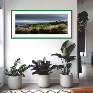 Stunning fine art print of Spyglass Hill Golf Course on the beautiful Monterey Peninsula, perfect for any space.