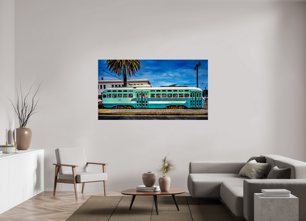 Street Car in San Francisco - Large Print