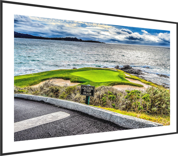 Explore The Iconic 7th Green at Pebble Beach, featuring stunning coastal views and a challenging golf experience.