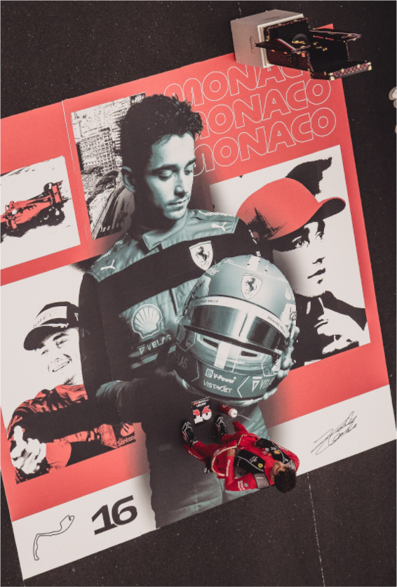 Charles LeClerc, on the Pole 2022