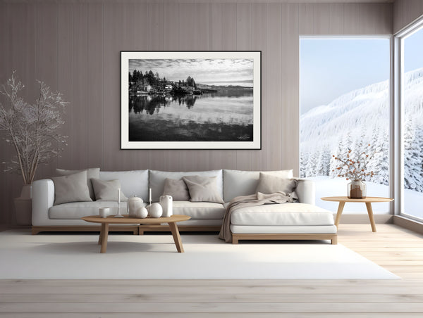 Stylish living room featuring 